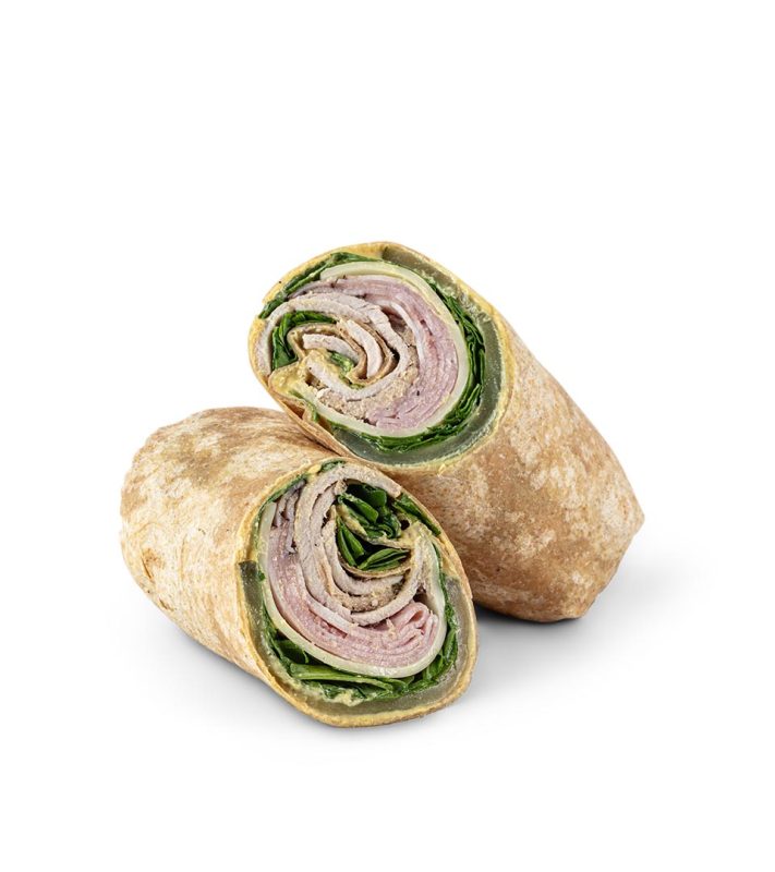 cubano whole wheat wrap