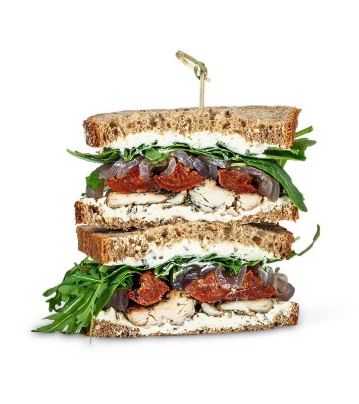 grilled chicken multigrain sandwich