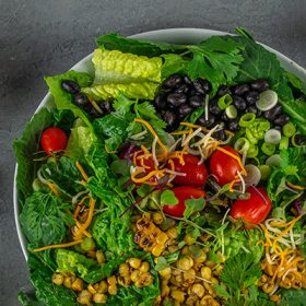 southwest salad in bowl